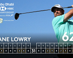 European Tour: Abu Dhabi HSBC Championship, день первый. Шейн Лоури повторил местный рекорд