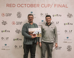 Финальный турнир Red October Cup в Гольф Центре на Красном Октябре. Победители: Виталий Баланович, Диана Чайковская