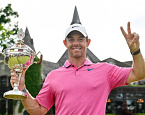 Рори Макилрой впервые успешно защитил титул на этапе PGA Tour